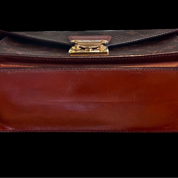 AUTHENTIC LOUIS VUITTON VINTAGE MONOGRAM MONCEAU 28 HANDBAG-NEVER WORN - Picture 6 of 13